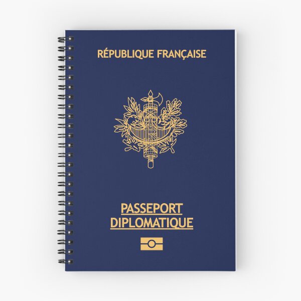 Artikelvorschau, Französischer Diplomatenpass entworfen und verkauft von Travellerz.