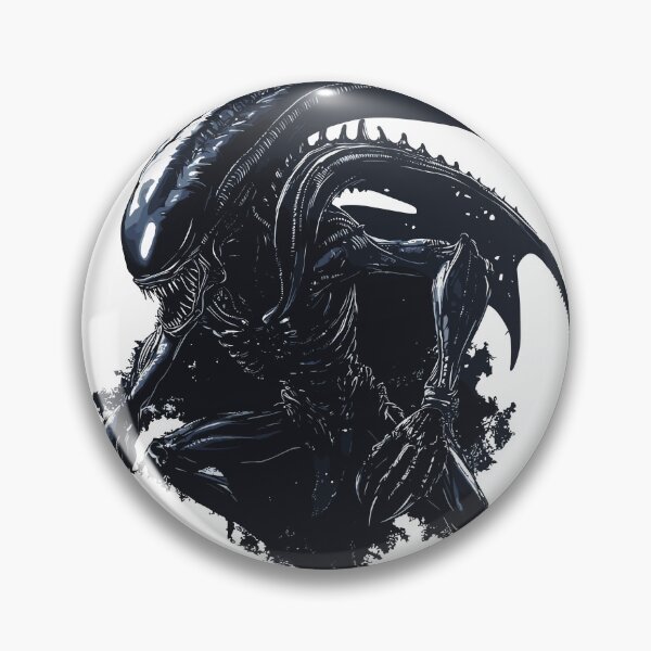 Item preview, Alien Xenomorph Horror Art | Sci-Fi Alien Illustration designed and sold by Petru&Myself.