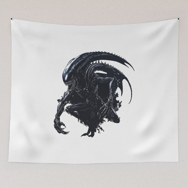 Item preview, Alien Xenomorph Horror Art | Sci-Fi Alien Illustration designed and sold by Petru&Myself.