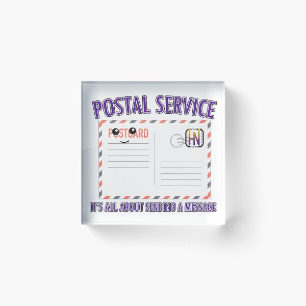 Postal Service Acrylic Block