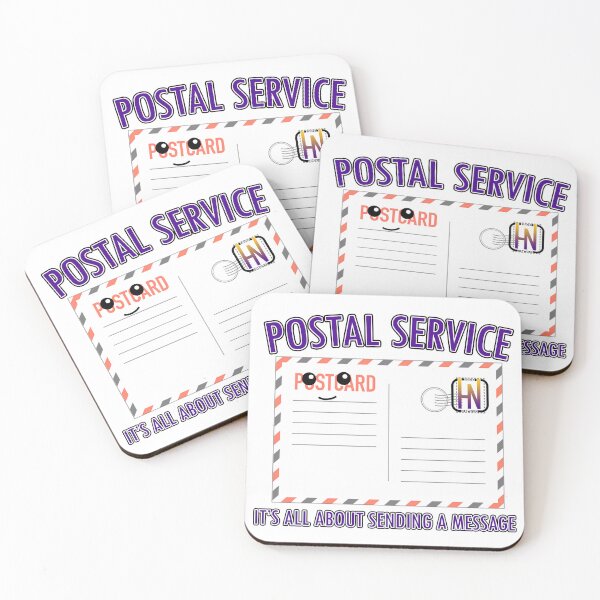 Postal Service Coasters (Set of 4)
