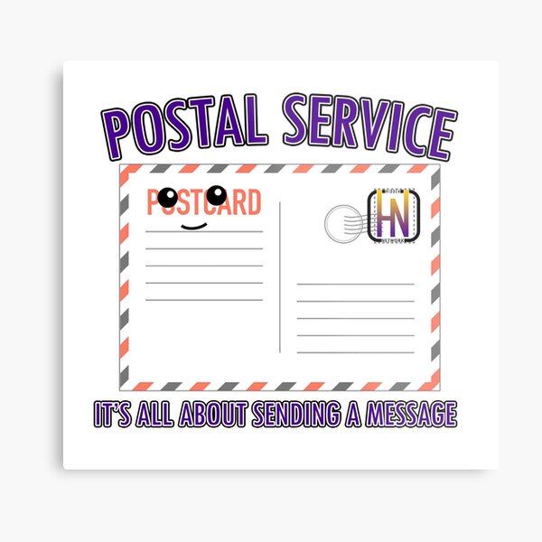 Postal Service Metal Print