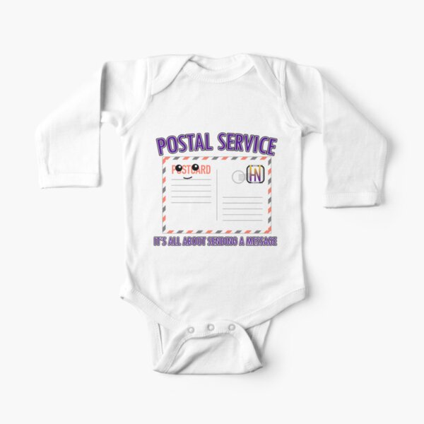 Postal Service Long Sleeve Baby One-Piece