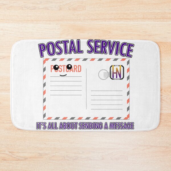 Postal Service Bath Mat