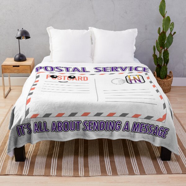 Postal Service Throw Blanket