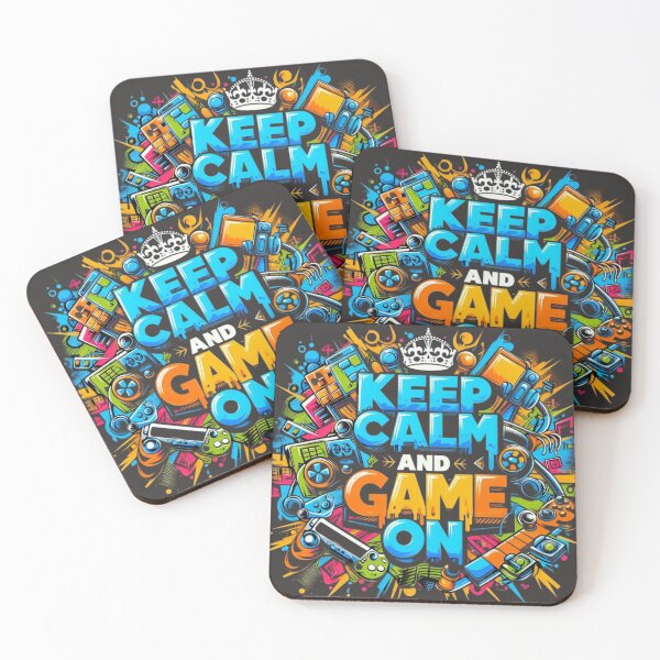 Item preview, falcon88 Keep Calm and Game On designed and sold by Imaginarium of Chaos falcon88 .