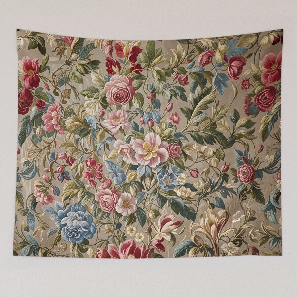 Item preview, Blushing Sage Vintage Floral designed and sold by meggydesigns.