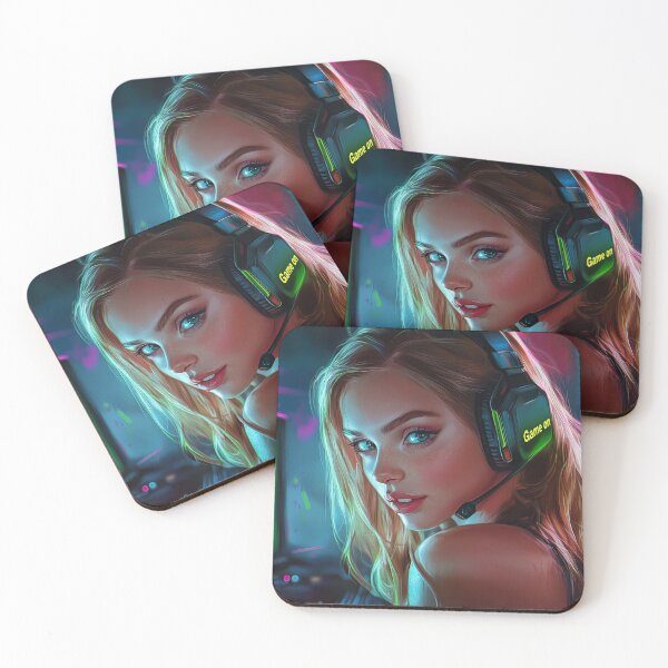 Item preview, Game On: Gamer Girl designed and sold by VividDesignsArt.