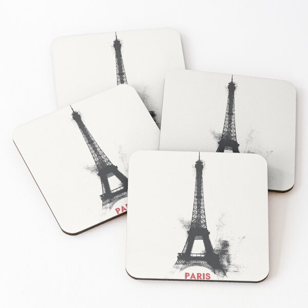 Item preview, Paris Eiffel Tower Minimalist Art Print designed and sold by Retro Travel Design.