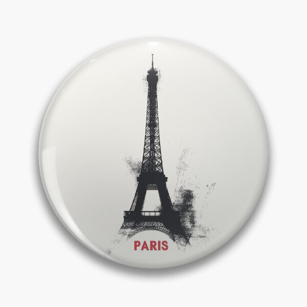Item preview, Paris Eiffel Tower Minimalist Art Print designed and sold by Retro Travel Design.