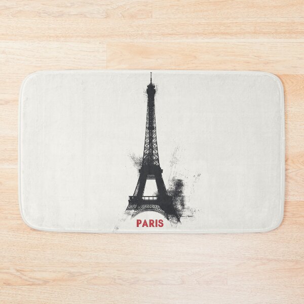 Item preview, Paris Eiffel Tower Minimalist Art Print designed and sold by Retro Travel Design.