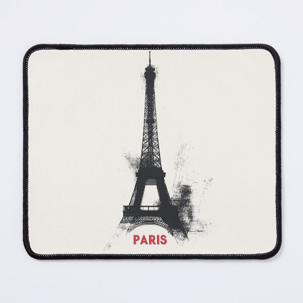 Item preview, Paris Eiffel Tower Minimalist Art Print designed and sold by Retro Travel Design.