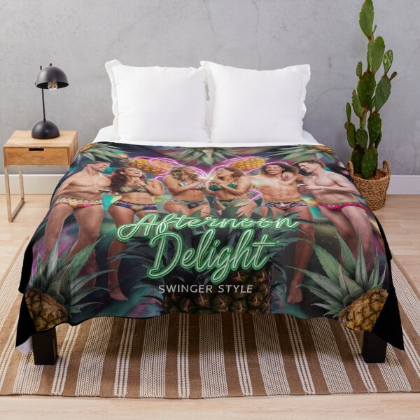 Item preview, Afternoon Delight Swinger Style - Upside-down Pineapples - Black designed and sold by JLEmporium.