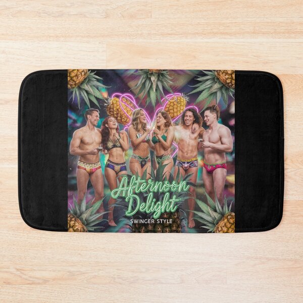 Item preview, Afternoon Delight Swinger Style - Upside-down Pineapples - Black designed and sold by JLEmporium.