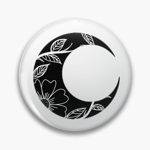 Item preview, tattoo moon flowers  designed and sold by Lunasuxxx.