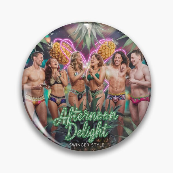 Item preview, Afternoon Delight Swinger Style - Upside-down Pineapples - Black designed and sold by JLEmporium.
