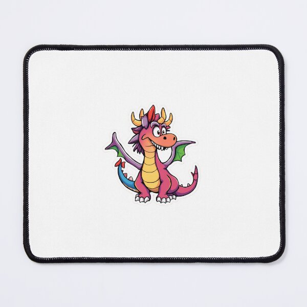 Item preview, An epic and colorful cartoon dragon! designed and sold by Pavle99.