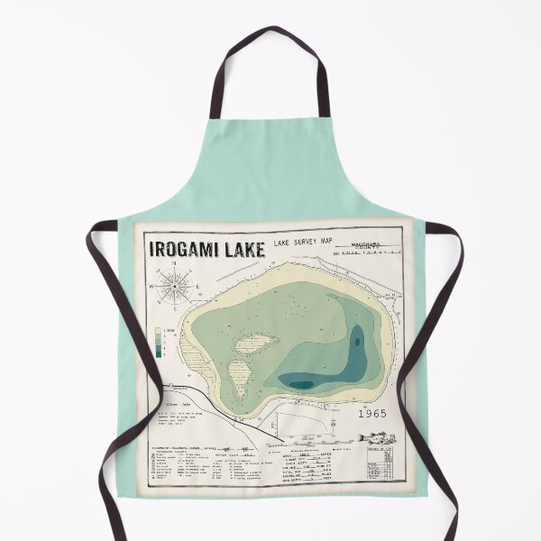 Item preview, Irogami Lake Waushara County WI Square designed and sold by Jean Plout.