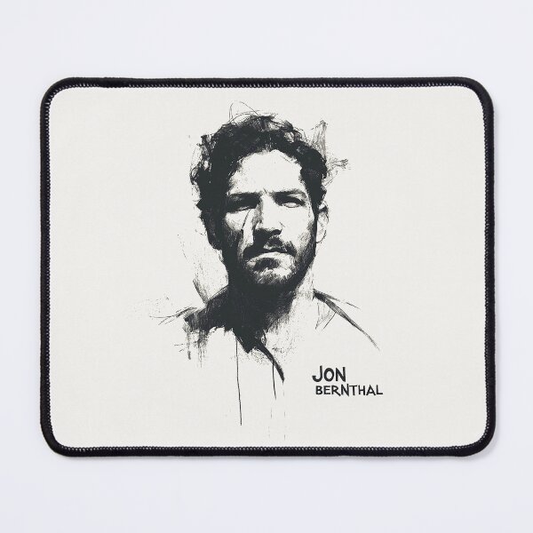 Item preview, Intense Jon Bernthal Sketch Portrait designed and sold by Retro Travel Design.