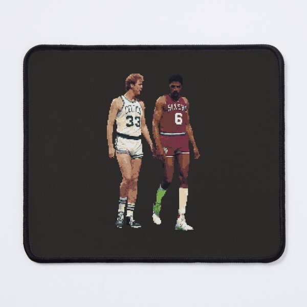 Item preview, Larry Bird and Julius Erving designed and sold by pixelsports2.