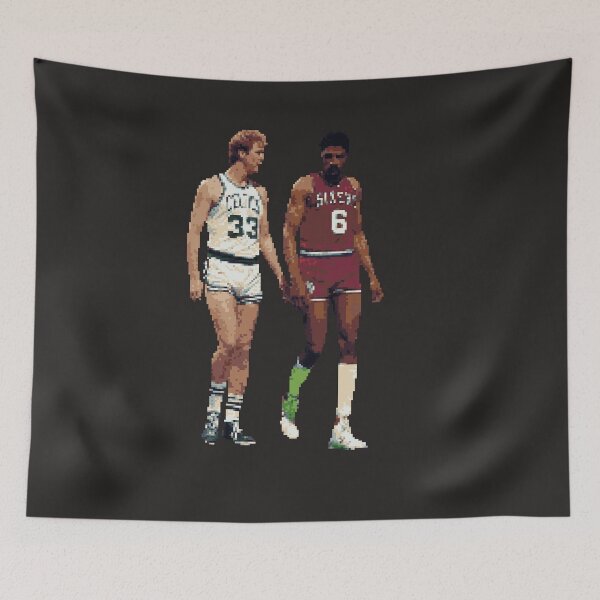 Item preview, Larry Bird and Julius Erving designed and sold by pixelsports2.