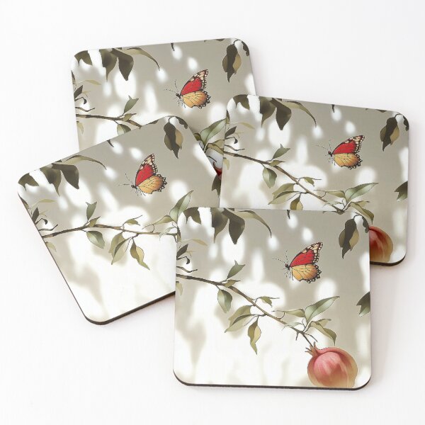 Item preview, pomegranates designed and sold by PricklyPeanut.