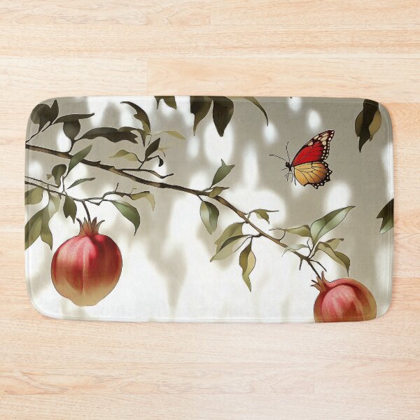 Item preview, pomegranates designed and sold by PricklyPeanut.