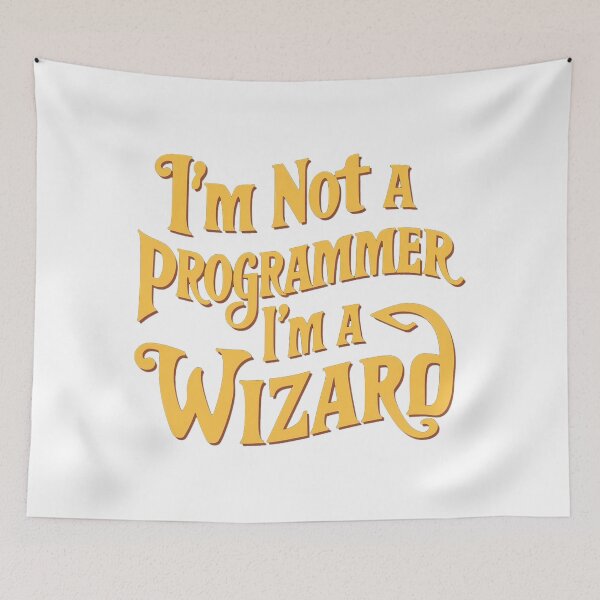 Item preview, I'm not a programmer, I'm a wizard designed and sold by Thompika.
