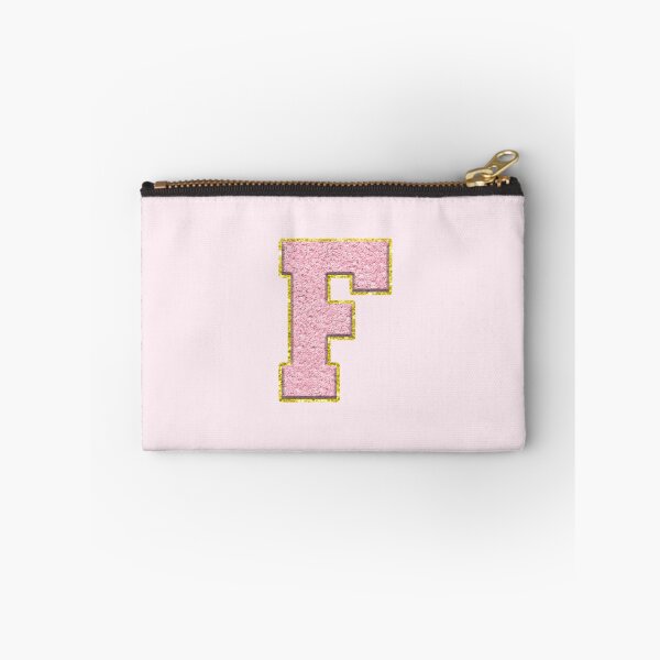 Item preview, Letter F Preppy Varsity Letter Patch designed and sold by Creative Brat Design Studio.