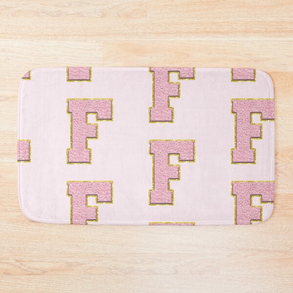 Item preview, Letter F Preppy Varsity Letter Patch designed and sold by Creative Brat Design Studio.