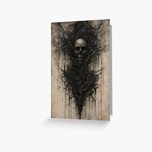 Item preview, Heavy Metal Black Metal Art designed and sold by TheDarkWardrobe.