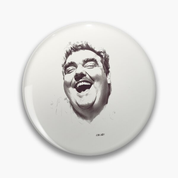 Item preview, Joyful John Candy Sketch Portrait designed and sold by Retro Travel Design.