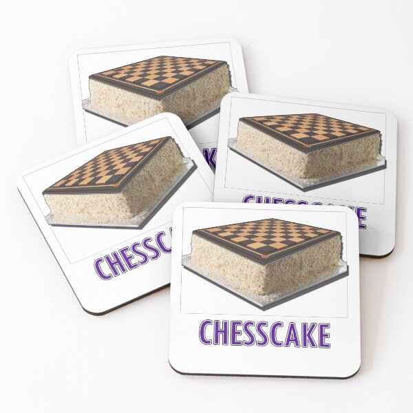 Chesscake Coasters (Set of 4)