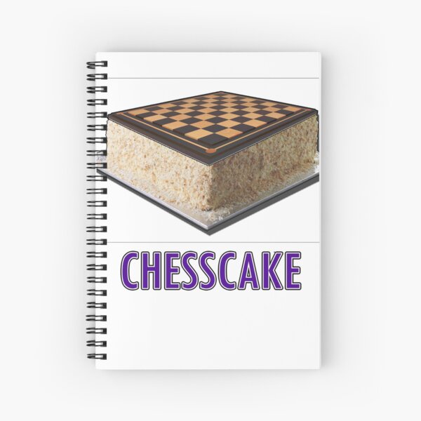 Chesscake Spiral Notebook