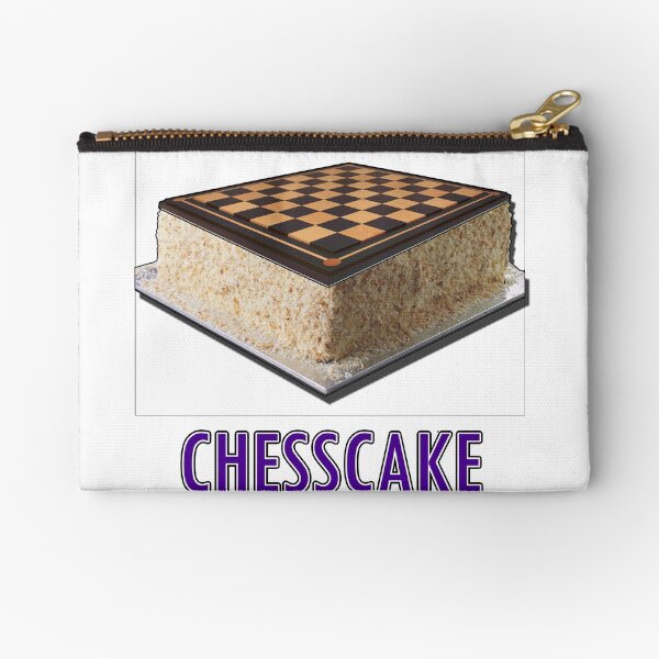Chesscake Zipper Pouch