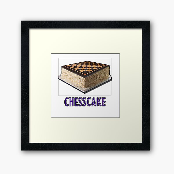 Chesscake Framed Art Print