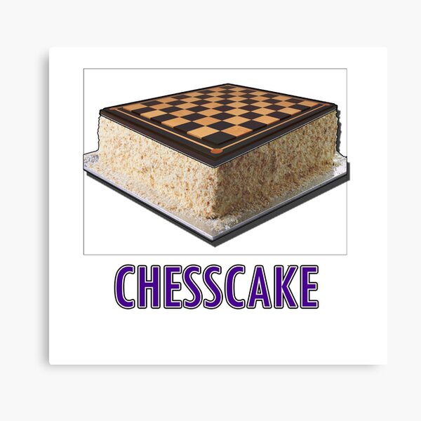 Chesscake Canvas Print