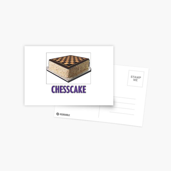 Chesscake Postcard
