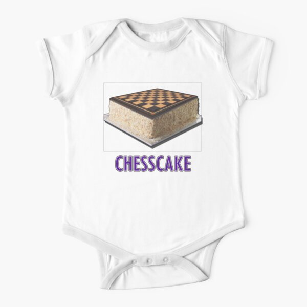 Chesscake Short Sleeve Baby One-Piece