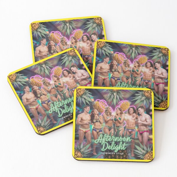 Item preview, Afternoon Delight Swinger Style - Upside-down Pineapples - Yellow designed and sold by JLEmporium.