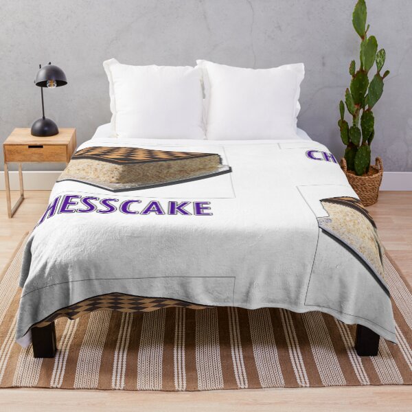Chesscake Throw Blanket