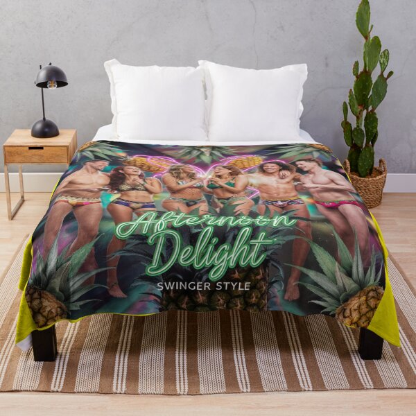 Item preview, Afternoon Delight Swinger Style - Upside-down Pineapples - Yellow designed and sold by JLEmporium.