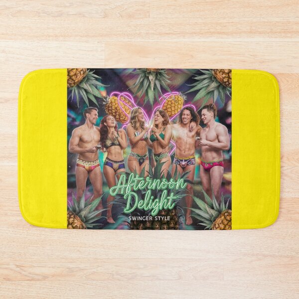 Item preview, Afternoon Delight Swinger Style - Upside-down Pineapples - Yellow designed and sold by JLEmporium.