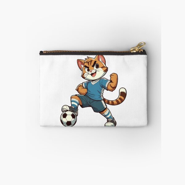 Item preview, Sporty cat: footballer designed and sold by ArtEmotionsImages.