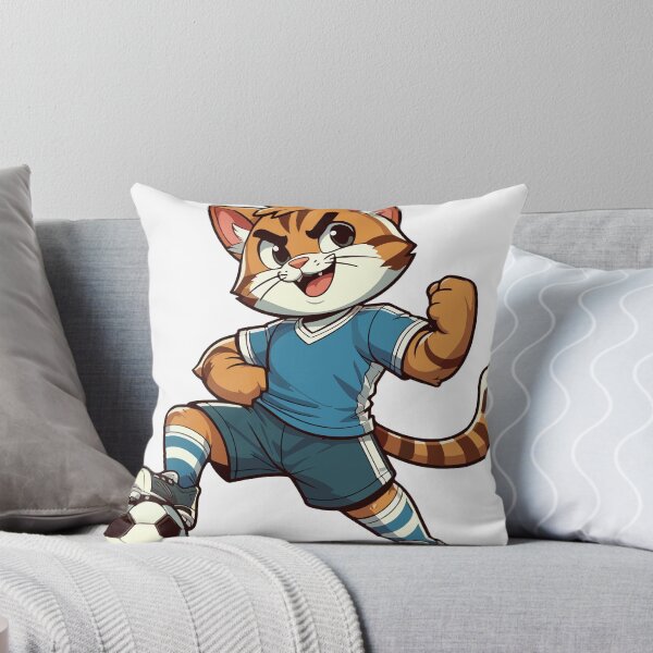 Item preview, Sporty cat: footballer designed and sold by ArtEmotionsImages.
