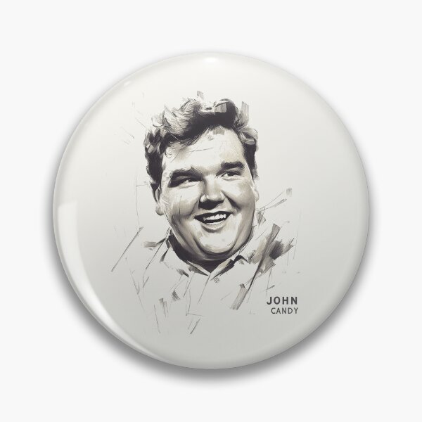 Item preview, Smiling John Candy Sketch Portrait designed and sold by Retro Travel Design.
