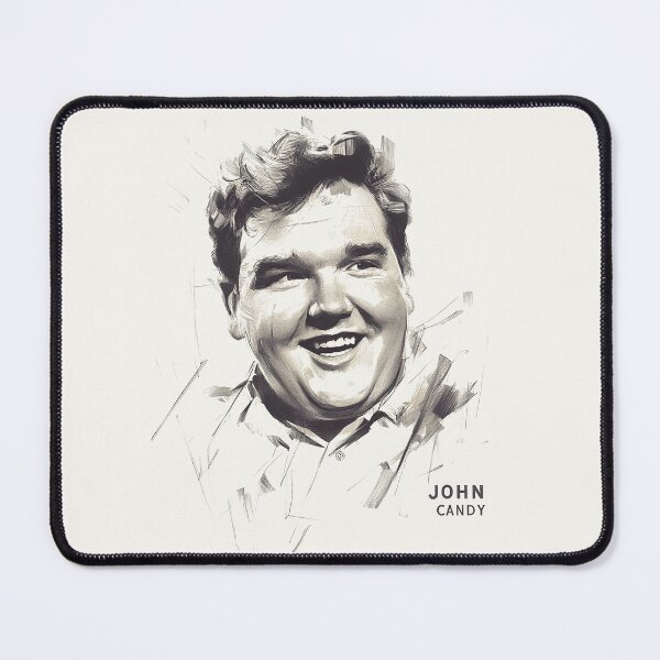 Item preview, Smiling John Candy Sketch Portrait designed and sold by Retro Travel Design.