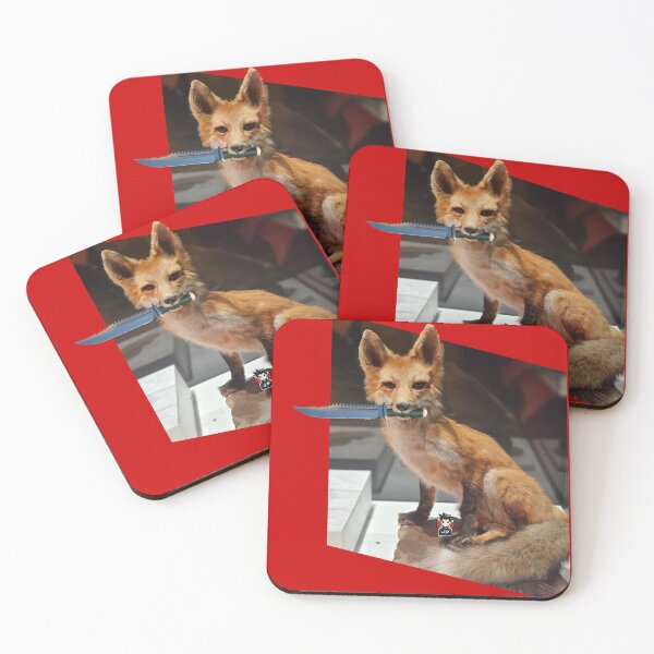 Item preview, Vulpe Red Fox Hound with a Knife V.1 designed and sold by Jese345.