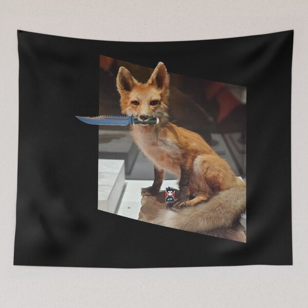 Item preview, Vulpe Red Fox Hound with a Knife V.1 designed and sold by Jese345.