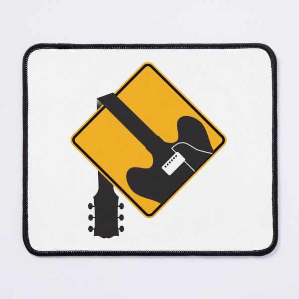 Item preview, Do re mi woe is me. Surreal guitar droops off road sign. designed and sold by Mike Monahan.